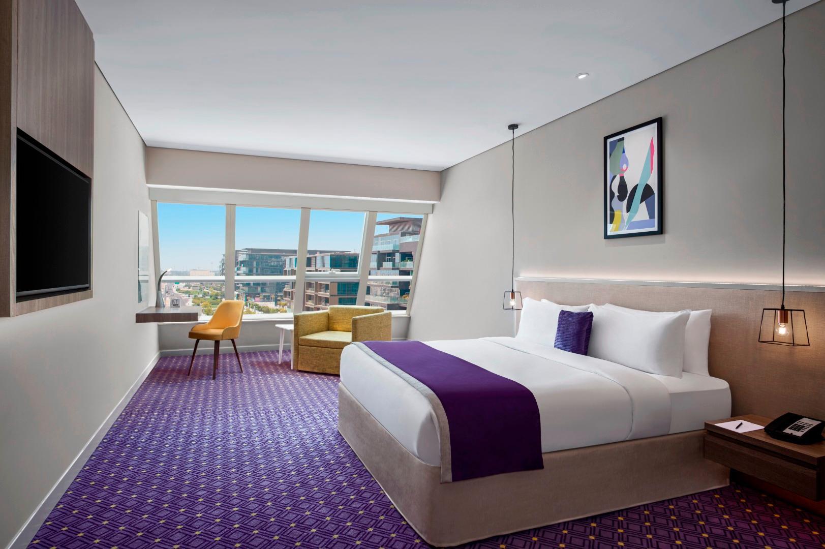 Leva Hotel Mazaya Centre Dubai Exteriör bild