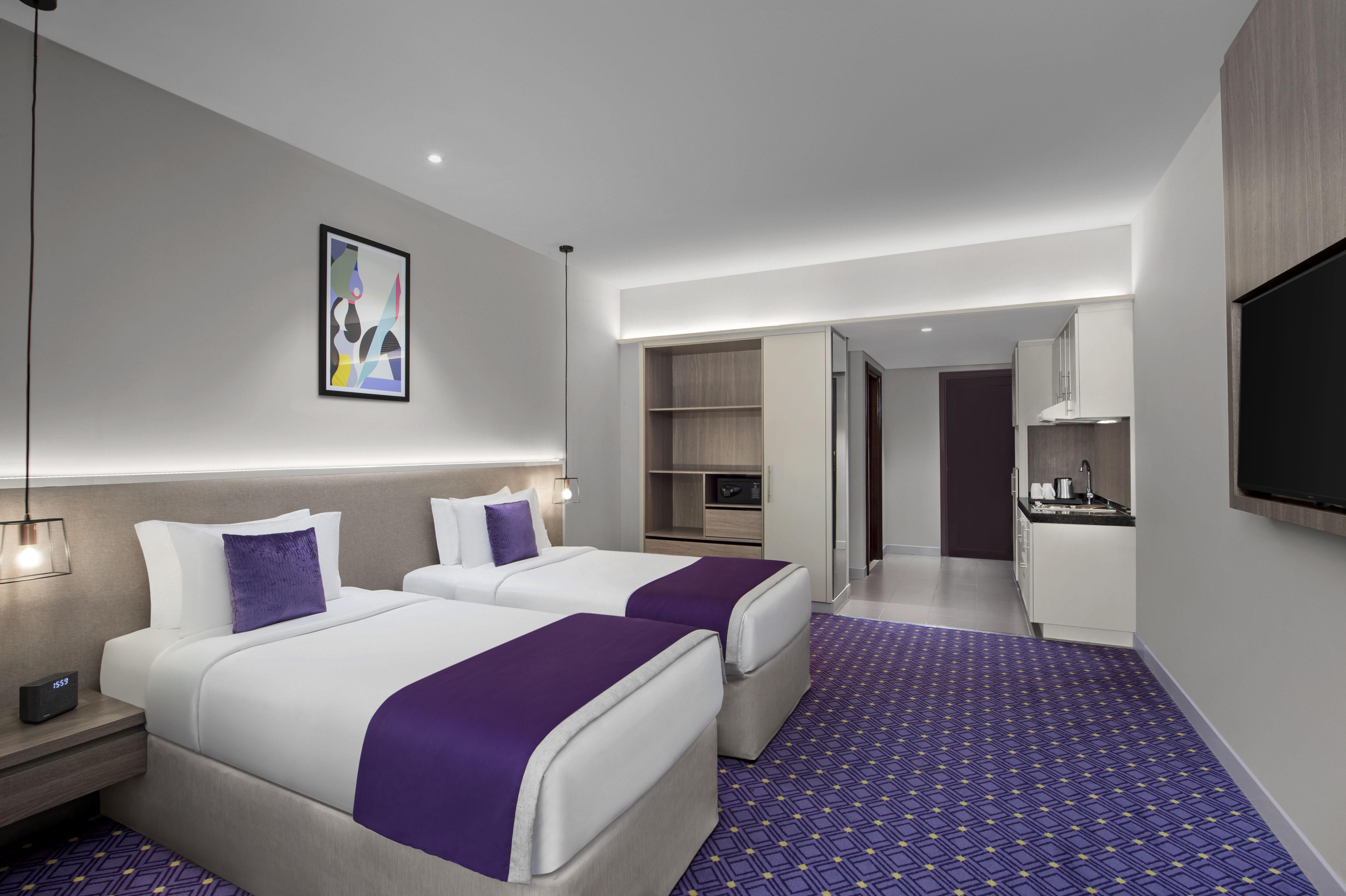 Leva Hotel Mazaya Centre Dubai Exteriör bild