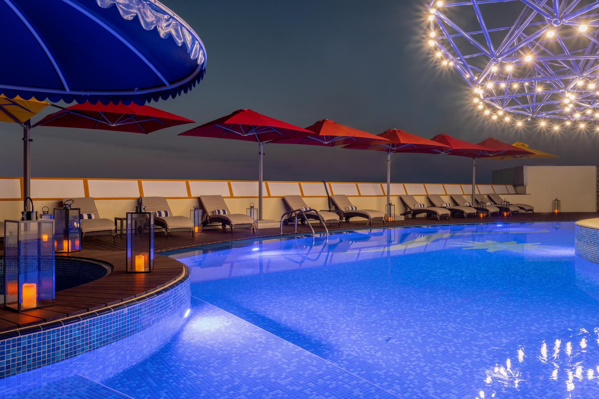 Leva Hotel Mazaya Centre Dubai Exteriör bild