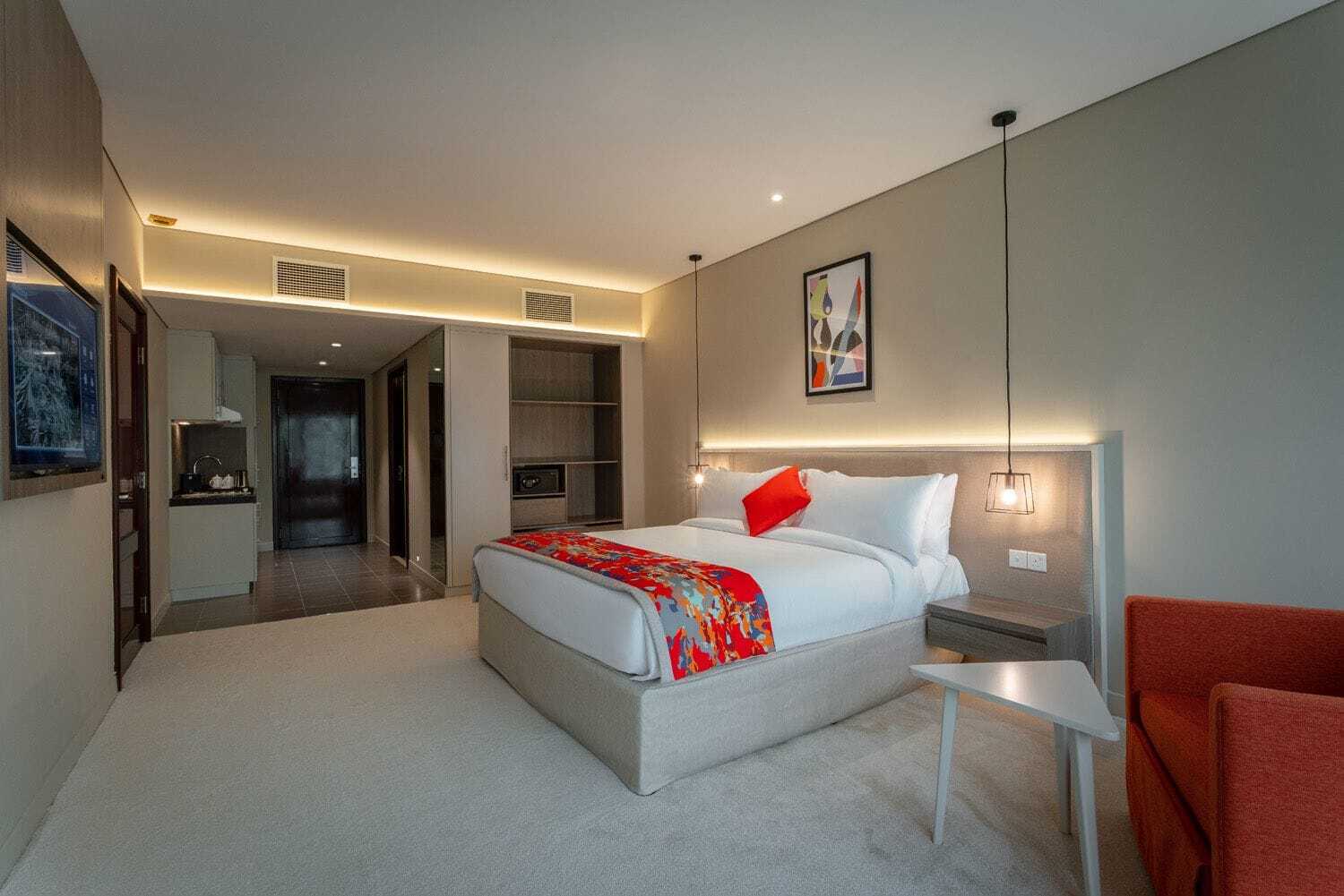Leva Hotel Mazaya Centre Dubai Exteriör bild